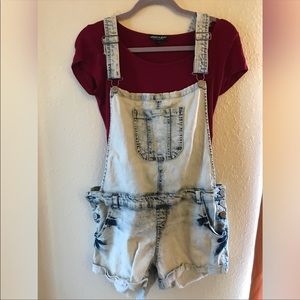 *FINAL PRICE DROP* Acid Wash Denim Overalls